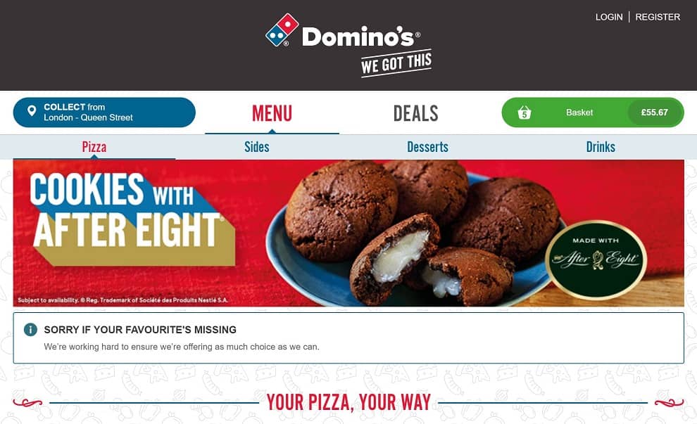 About Domino's Pizza